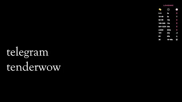 tenderalise - Tenderalise's free webcam - UK Sex Cams