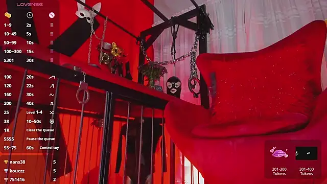 MistressAndre webcam