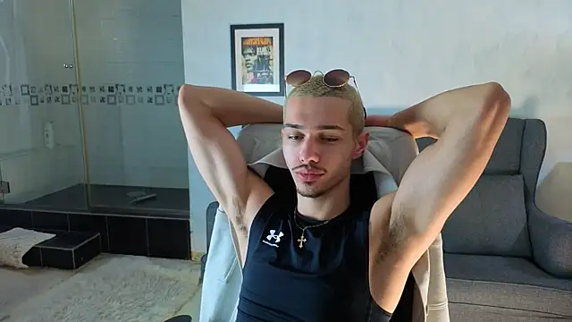 kaydendrew (M twink) - Shower AND Jerk OFF SHOW