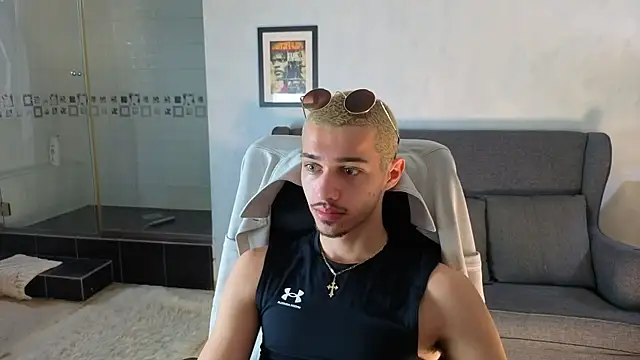 kaydendrew (M twink) - Shower AND Jerk OFF SHOW