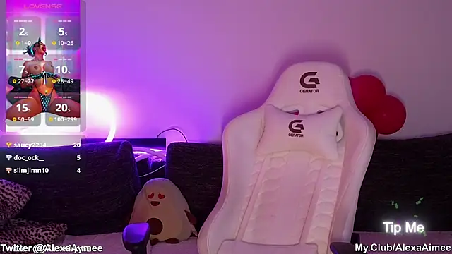 AlexaAimee webcam