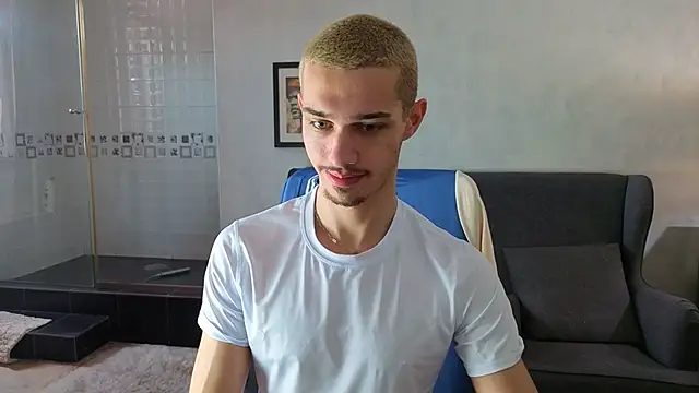 kaydendrew (M twink) - Shower AND Jerk OFF SHOW