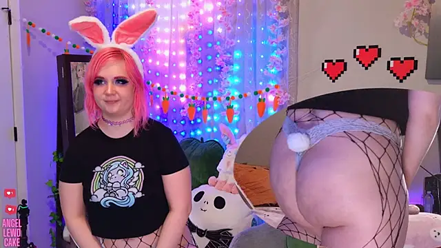 angel-lewd-cake (F young) - Vibe dildo ctrl🩵Orgasm = video 4 LT