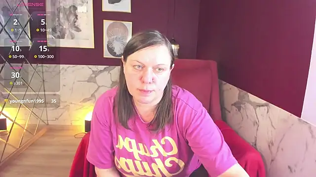 kellyperfection (F mature) - tits fuck 3 min