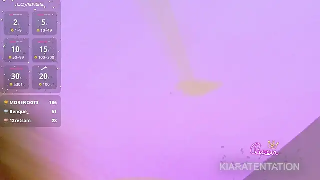 kiaratentation - Kiaratentation's free webcam - UK Sex Cams