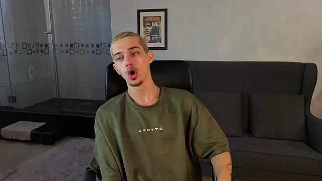 kaydendrew (M twink) - Shower AND Jerk OFF SHOW