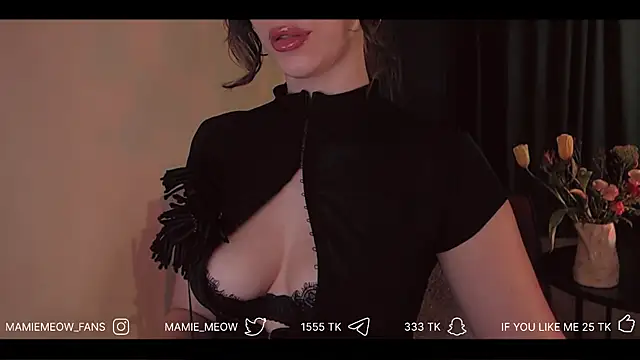 Mamiemeow Stripchat cam model