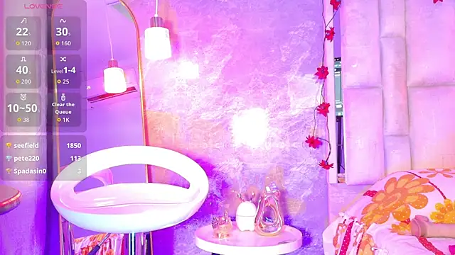 Bella-Sanders webcam