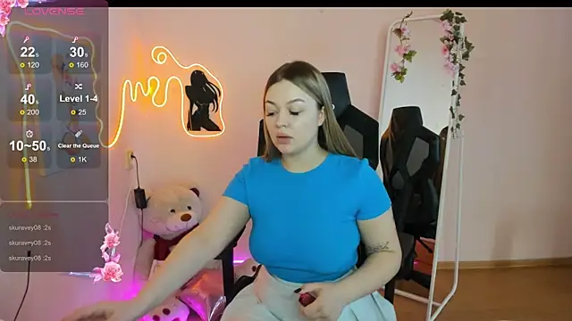 ameliepeach - AmeliePeach's free webcam - UK Sex Cams