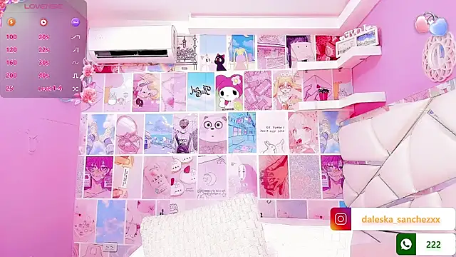 DaleskaSanchez webcam