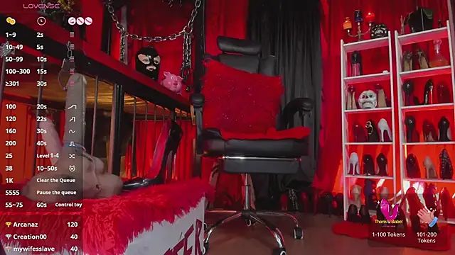 MistressAndre webcam