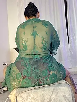 natural_bigass_nina (F milf) - ride dildo naked till cum , oil in ass