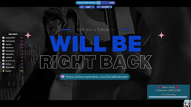 SonaBoobvelle webcam