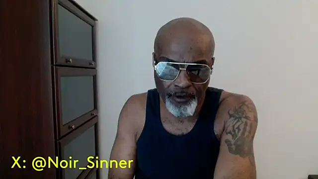 sinnernoir (M mature) - shower show with cum