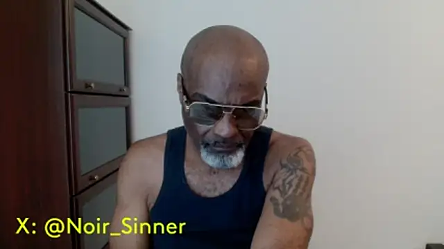 sinnernoir (M mature) - shower show with cum