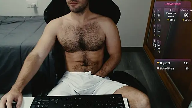 cutehairymacho webcam