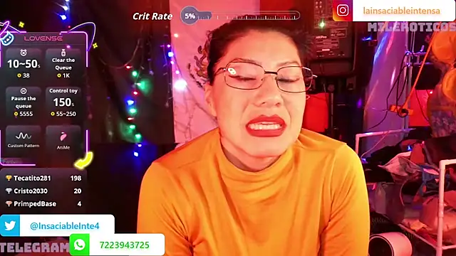 LaInsaciableIntensa webcam