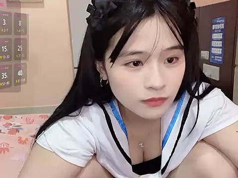 yuaoyuao (F teen) - 小粉控制5分钟，搓大奶子