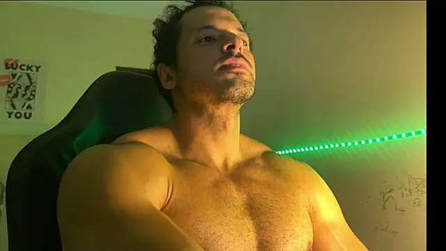 lucasfit24 (M young) - jerk juicy cock and flash ass near cam