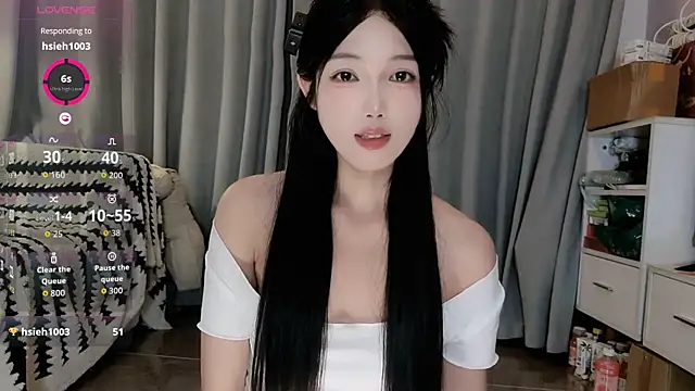 mary-0808 (F young) - 本周五晚上十点王子秀，完成目标脱衣服直播30min