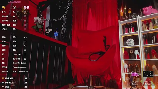 MistressAndre webcam