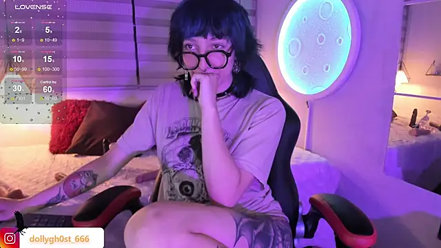 ghosty_doll (F teen) - control toy 2 min