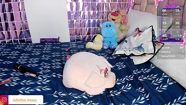 Julietha-evans webcam