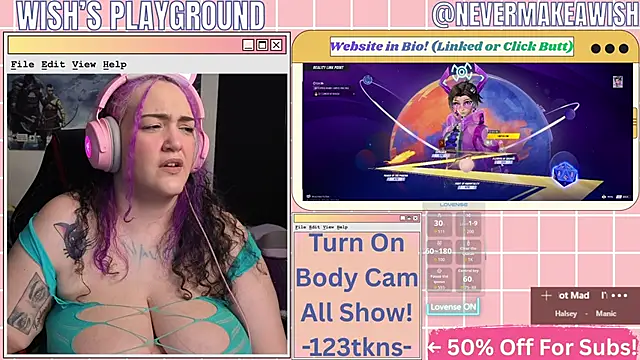 nevermakeawish webcam