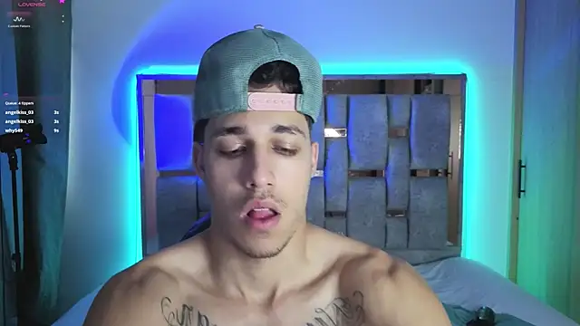 orionblaze69_ (M young) - appreciating the show, cum into the air.