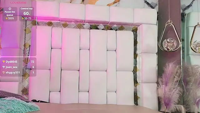 bunny_angel_ (F teen) - rope dress + control lush and domi 5 min