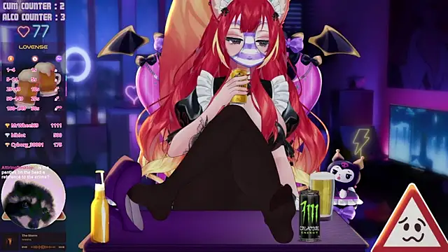 lewdfoxy_vt (F young) - 👩‍⚕️ Every goal = Control toys + Cum 💦