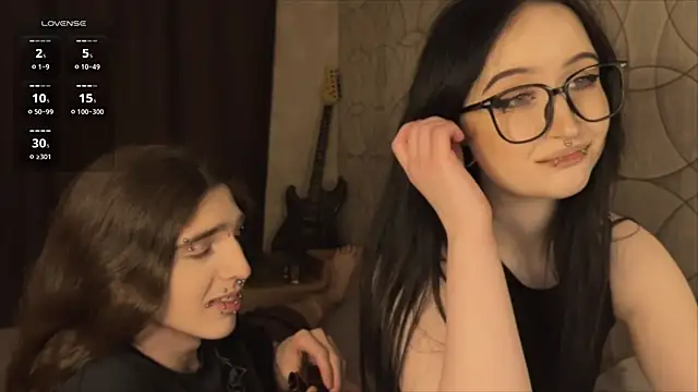 sinspirits (G young) - undress to lingerie + doggy face 2 cam