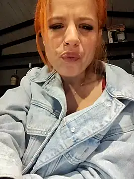 cataleya_16 (F young) - Off Shirt in bar public