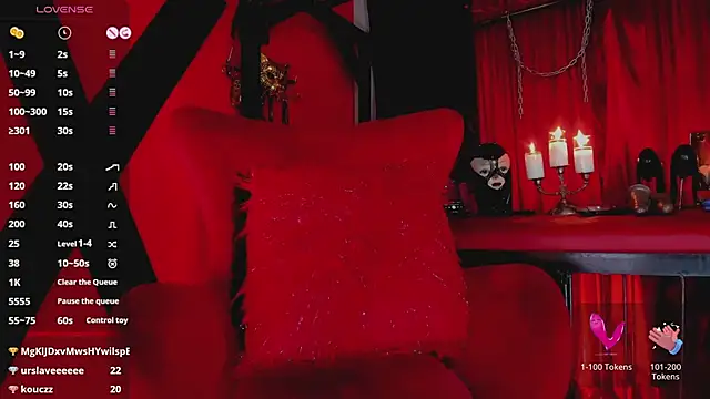 MistressAndre webcam