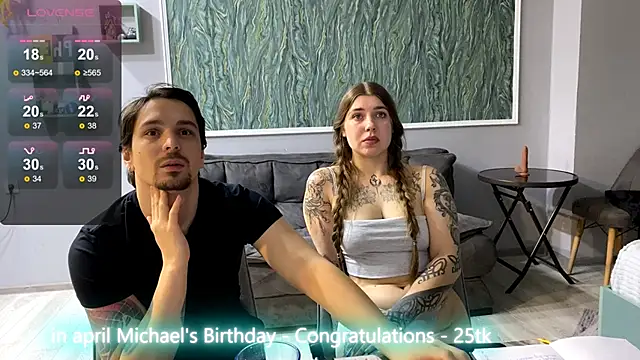 miley_and_michael (G young) - KNEADING BOOBS