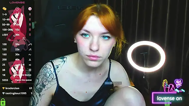 MeganNewCat webcam