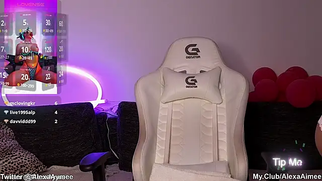 AlexaAimee webcam