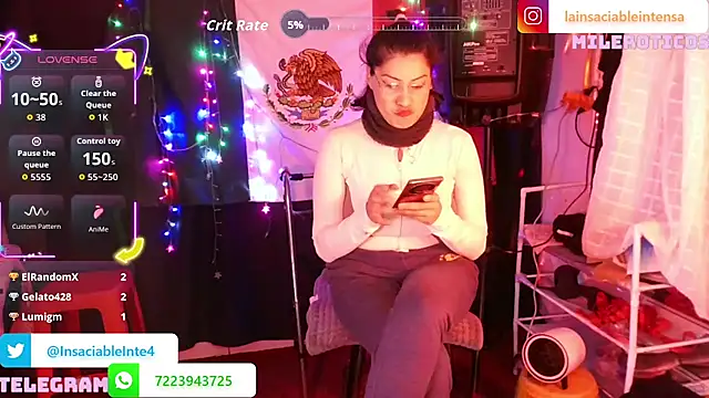 LaInsaciableIntensa webcam