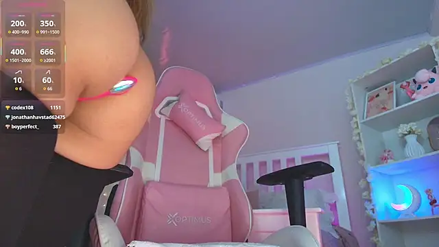 ely_cherry18 (F young) - show cum + oil tits