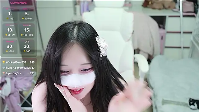 kimhyeona2005's live cam