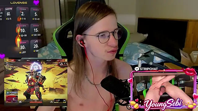 YoungSebi webcam