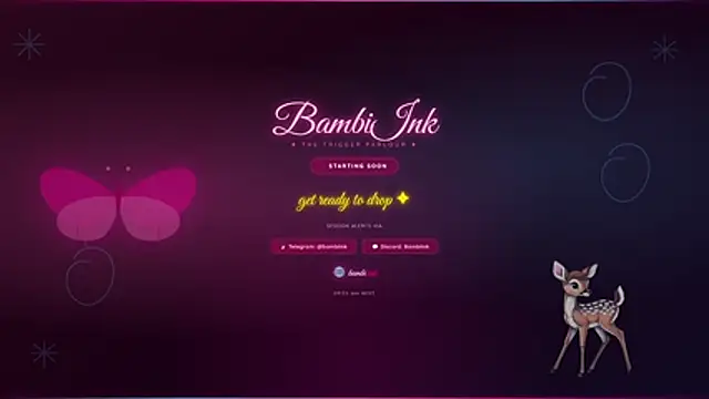 BambiInkXXX webcam