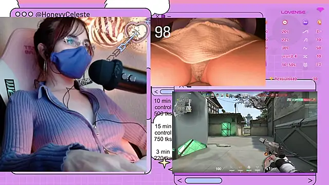 HoneyyCeleste webcam