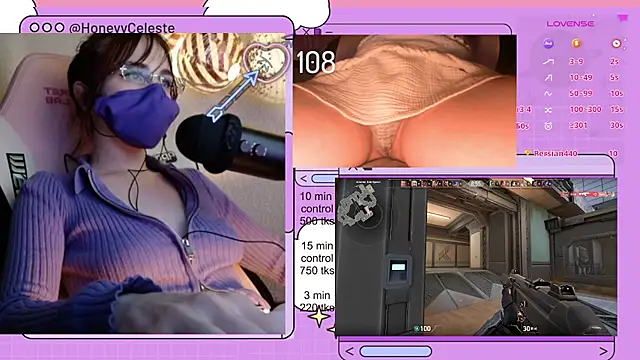 HoneyyCeleste webcam