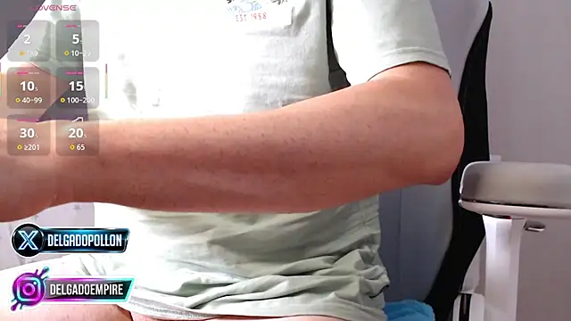 delgadopollon1991 - Delgadopollon1991's free webcam - UK Sex Cams