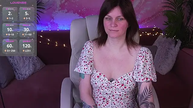 tinamelt (F milf) - stay with naked breasts for 5 min)))