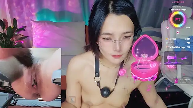 youth3_ (F young) - 全网炮机狼牙套第一人 椅子下面有水盆, 目标完成看水量