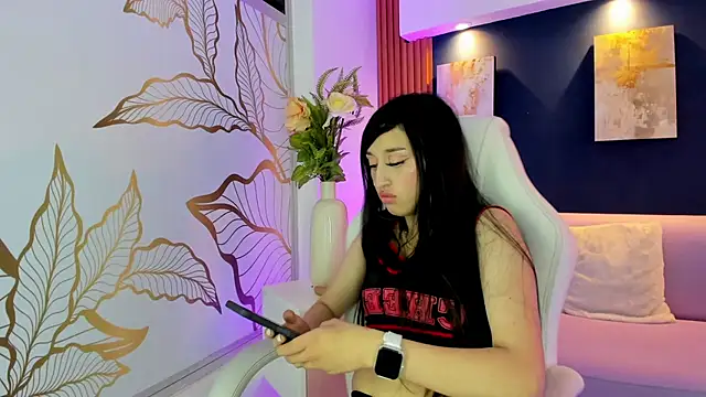 shy_cherry_ (F teen) - fingers  pussy x3 + 3 min