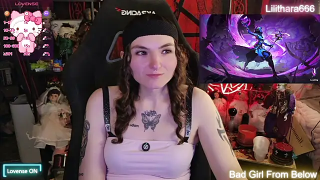 Lilithara666 webcam