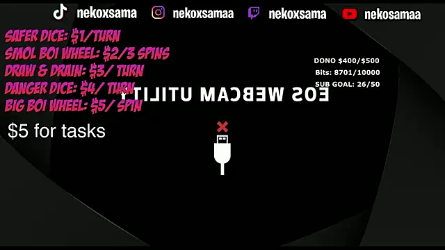 NekoxSama webcam